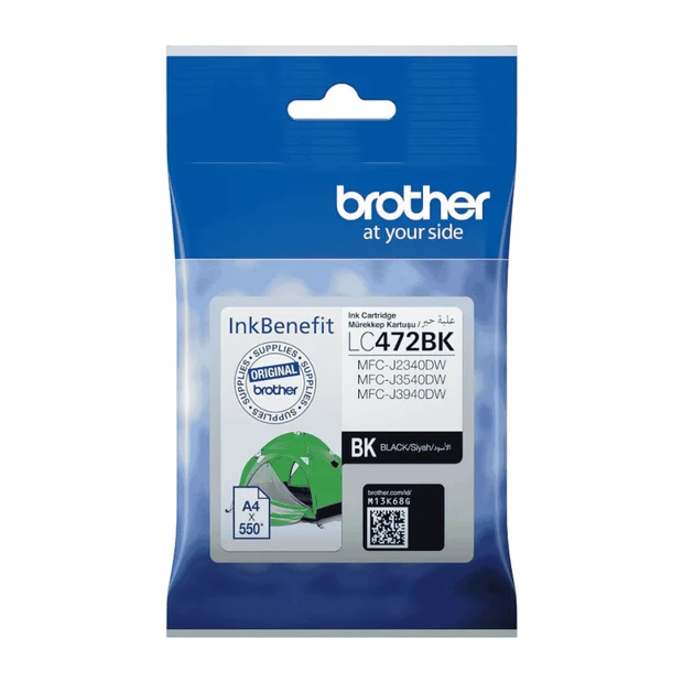 BrotherInkCartridgeLC472BKBlack