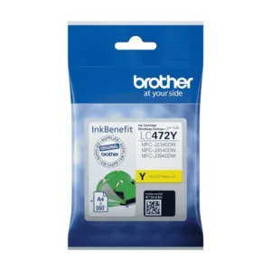 Brother LC472 Yellow Ink Cartridge_1