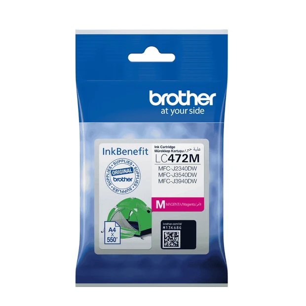 BrotherGenuineLC472MMagentaPrinterInkCartridge_1