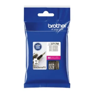 Genuine Brother LC3717M Magenta Ink Cartridge | Standard Yield, 550 Pages