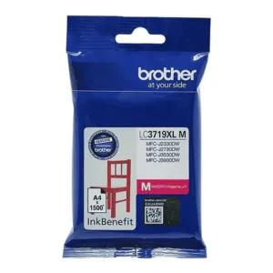 Brother LC3719XL Magenta High Yield Ink Cartridge | 1,500 Pages