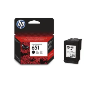HP 651 Black Original Ink Advantage Cartridge | C2P10AE