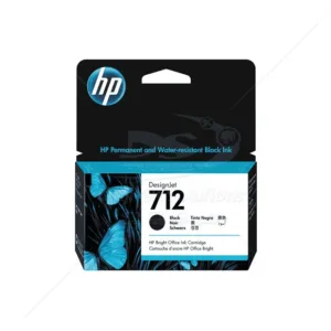 HP 712 Black Genuine DesignJet Ink Cartridge | 38ml | 3ED70A