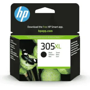 HP 305XL high yield black original ink cartridge in Dubai UAE