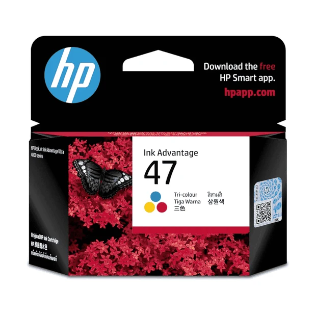 HP 47 6ZD61AE Tri-Color original Ink Advantage cartridge in Dubai UAE