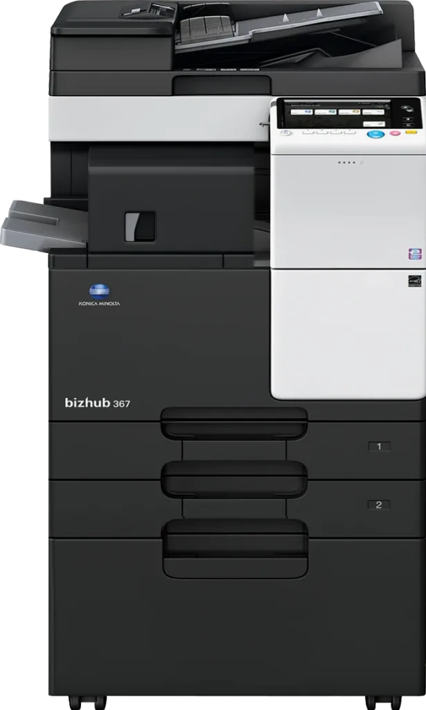 Konica Minolta bizhub 367 A3 monochrome multifunction printer in Dubai UAE