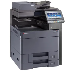 Konica Minolta bizhub C458 refurbished colour multifunction printer front view in Dubai UAE