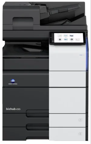 Konica Minolta bizhub 450i A3 monochrome multifunction printer in Dubai UAE