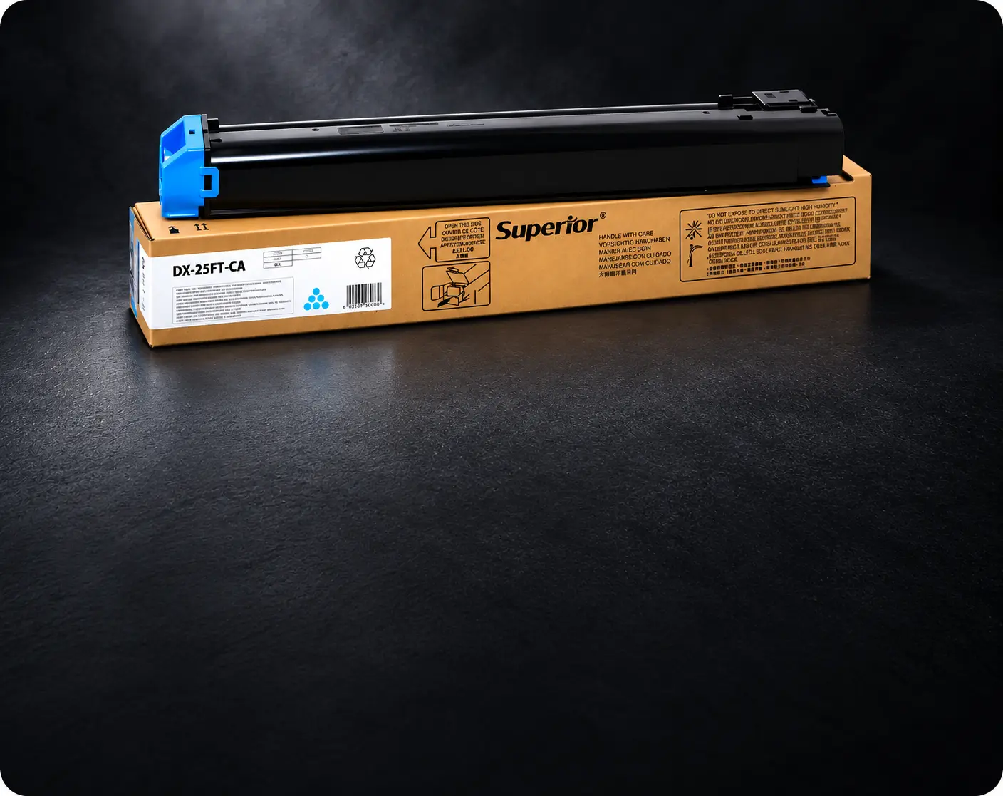 Superior DX-25FT-CA cyan toner cartridge