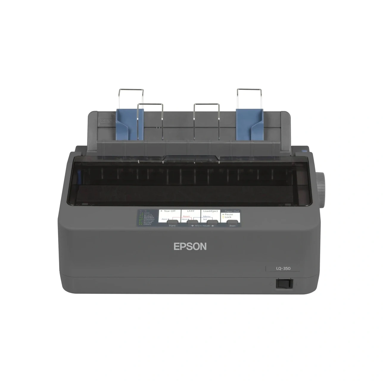 epson-lq-350-dot-matrix-printer-front-dubai-uae Epson LQ-350 24-pin dot matrix printer front view in Dubai UAE