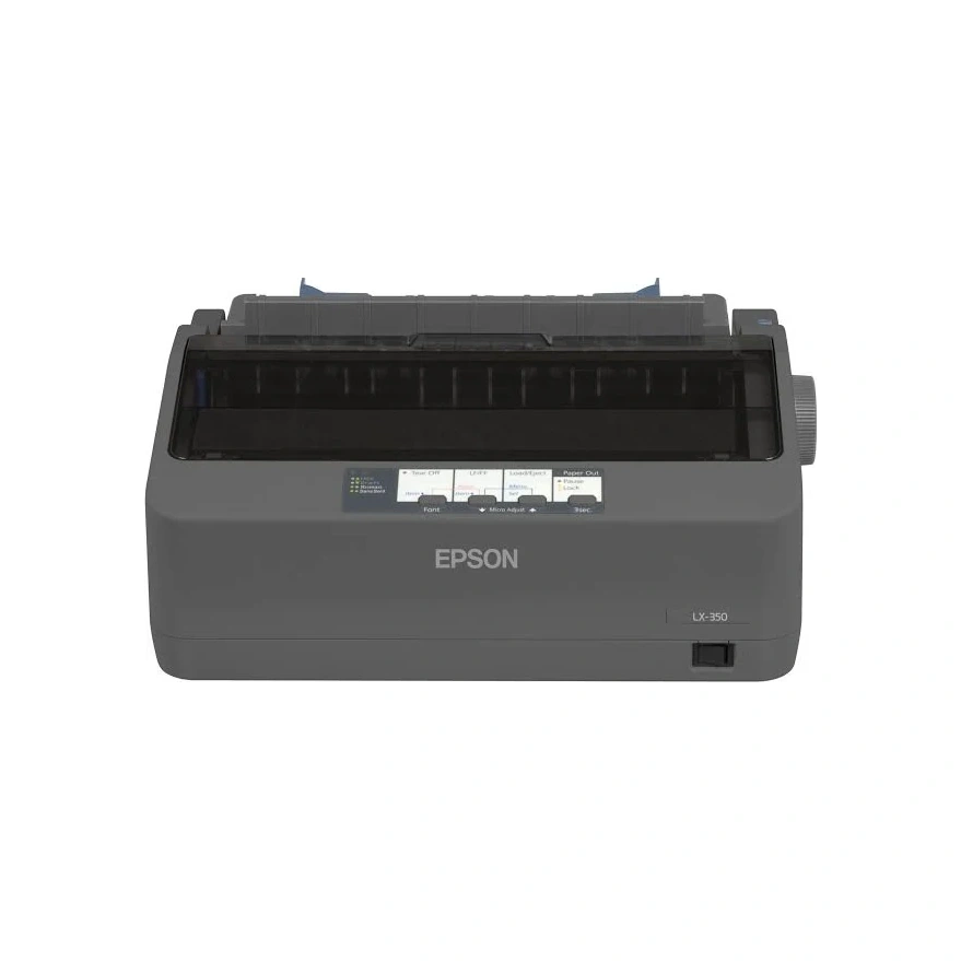 epson-lx-350-front-dubai-uae Epson LX-350 9-pin dot matrix printer front view in Dubai UAE