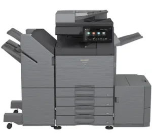 Sharp BP-50C55 with optional finishing equipment in Dubai, UAE