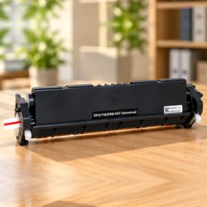 Superior CF217A CRG-047 Universal Black Toner Cartridge Unit Close-up