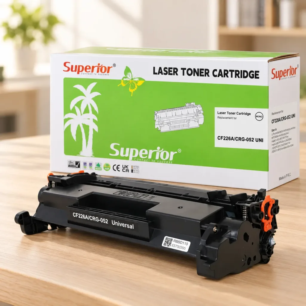 Superior CF226A 26A black toner cartridge with box for HP LaserJet Pro
